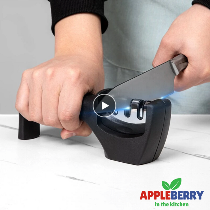 Apple Berry 3 Stages Quick Knife Sharpener