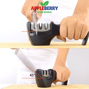 Apple Berry 3 Stages Quick Knife Sharpener