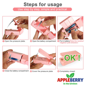 Apple Berry Thermal Bag Package Sealer Gadget