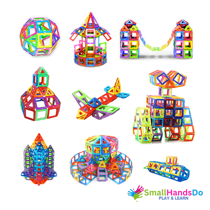 Explore the Magic of Magnetic Tiles: A STEM Toy Building Blocks Set