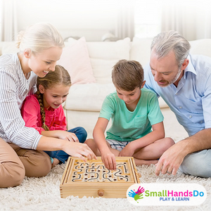 3D Wooden Ball Maze Puzzle