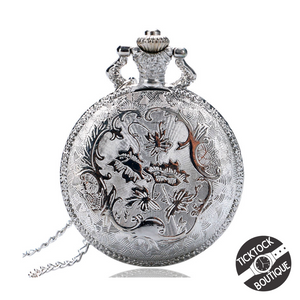 Classic Train Engineer Pocket Watch Unisex