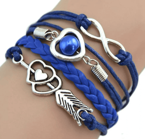 Heart Infinity Love Friendship Bracelets for Her