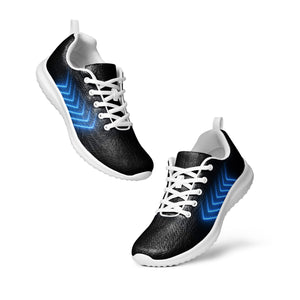 DASH Neon Arrow Men’s Athletic Shoes Lightweight Breathable Design by IOBI Original Apparel