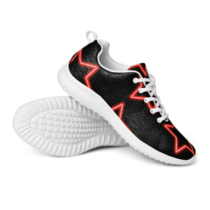 DASH Neon Star Men’s Athletic Shoes Lightweight Breathable Design by IOBI Original Apparel