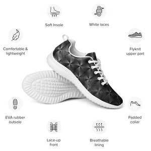 DASH Micro Fiber Men’s Athletic Shoes Lightweight Breathable Design by IOBI Original Apparel