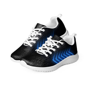 DASH Neon Arrow Men’s Athletic Shoes Lightweight Breathable Design by IOBI Original Apparel