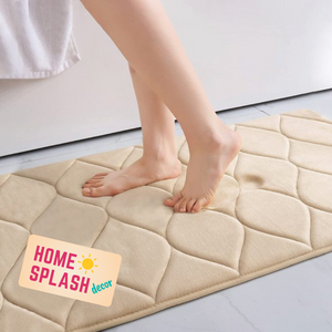 Memory Foam Bath Mat Anti-Slip Shower Carpet