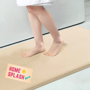 Memory Foam Bath Mat Anti-Slip Shower Carpet