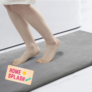 Memory Foam Bath Mat Anti-Slip Shower Carpet