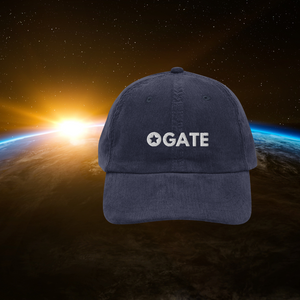 Star Gate Vintage Corduroy Cap 3D Puff