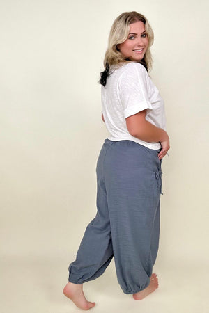 Gigio Parachute Pants with Side Pocket