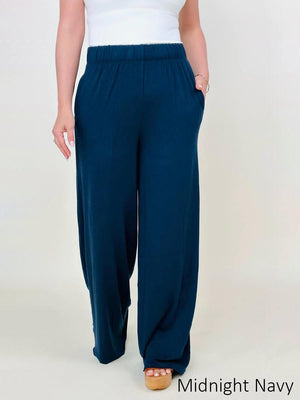 Zenana Wide Leg Pants With Pockets