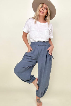 Gigio Parachute Pants with Side Pocket