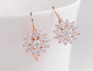 Feshionn IOBI Earrings ON SALE - Brilliant Austrian Crystal Flower Earrings