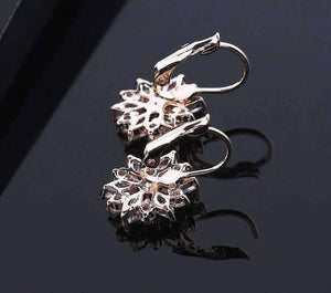 Feshionn IOBI Earrings ON SALE - Brilliant Austrian Crystal Flower Earrings