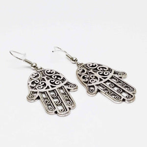 Feshionn IOBI Earrings Traditional Hamsa Earrings