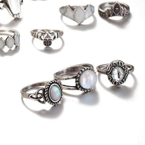 Ultimate Opal Collection Boho Midi-Knuckle Rings