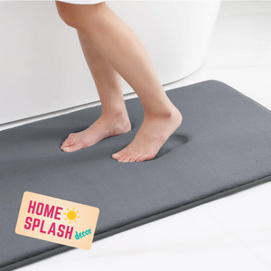 Memory Foam Bath Mat Anti-Slip Shower Carpet